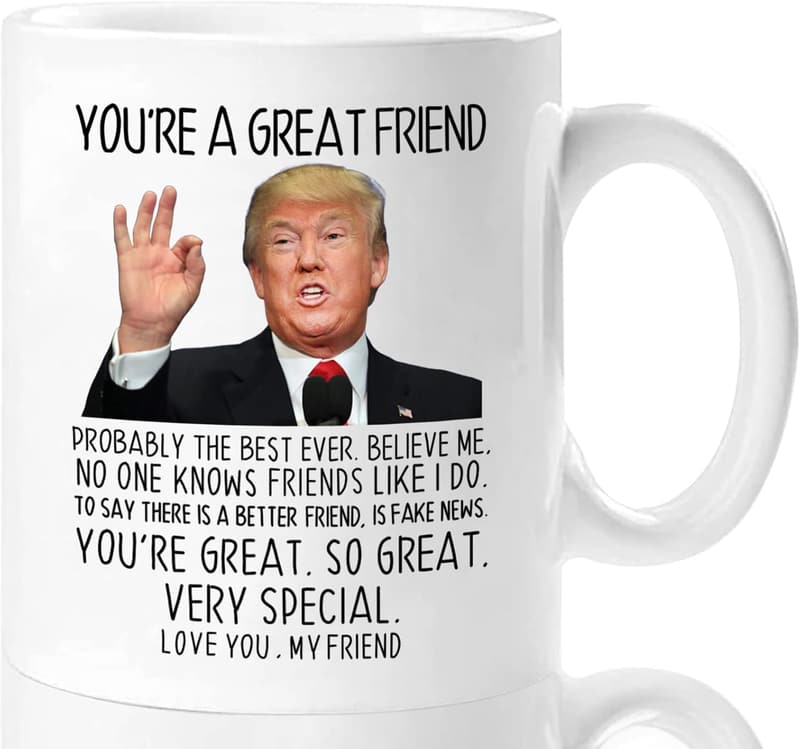 Funny Coffee Mug for Friends - 11 oz Ceramic Gift
