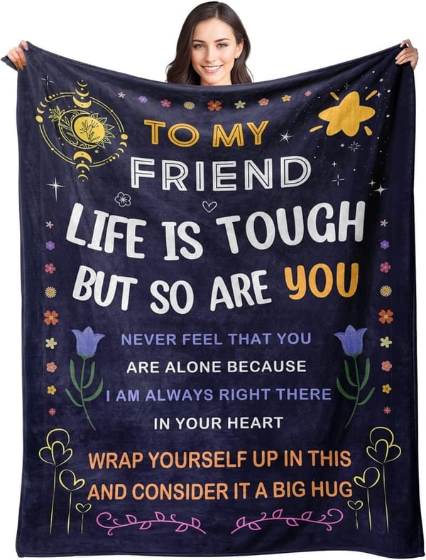 Cozy Throw Blanket for Women's Birthday Gifts