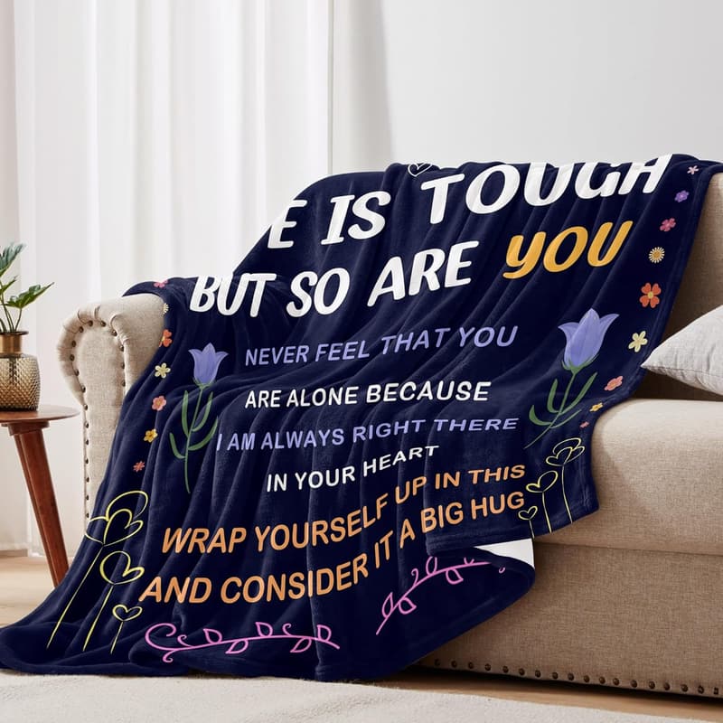 Cozy Throw Blanket for Women's Birthday Gifts