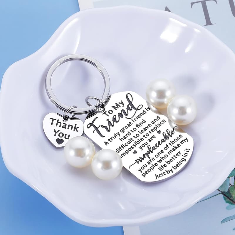 Friendship Gift for Him/Her - Best Friend Keychain
