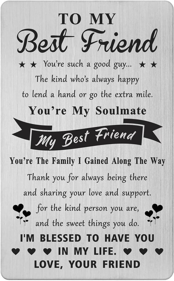 Father's Day Card for Male Friends - Birthday & Graduation