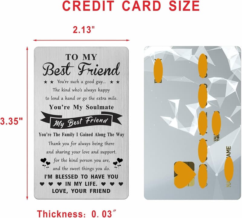 Father's Day Card for Male Friends - Birthday & Graduation