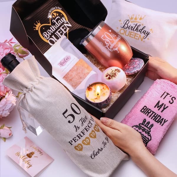 50th Birthday Gifts for Women - Funny & Fabulous Ideas