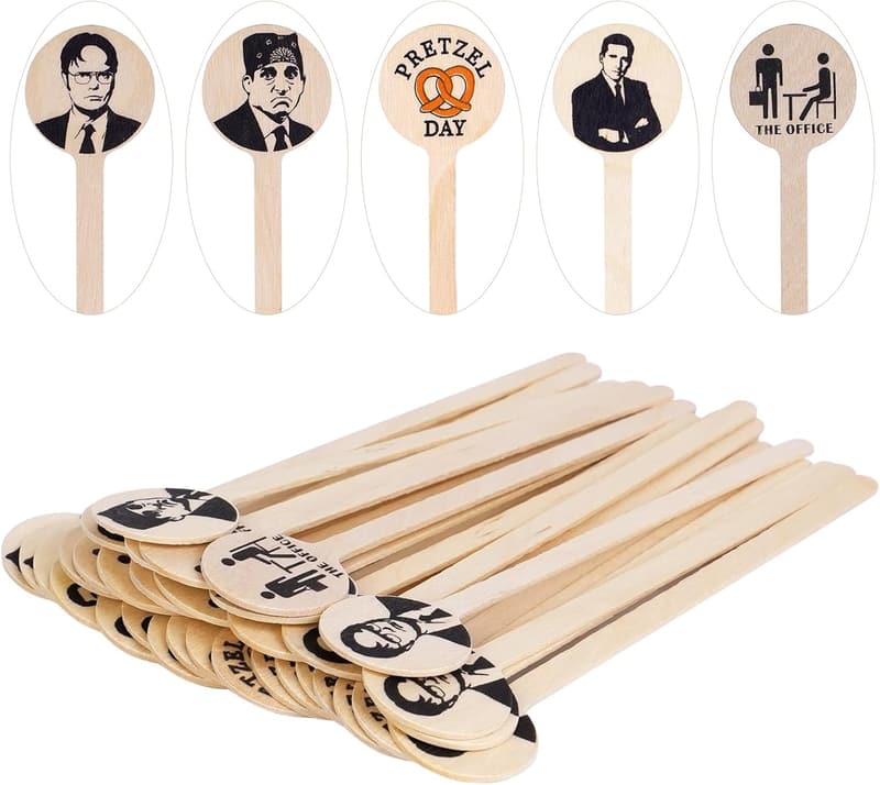 Office Merchandise 150 PCS Coffee Stirrers for TV Fans