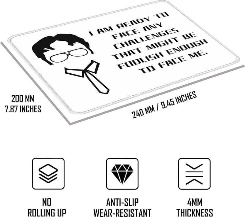 The Office Merchandise Mouse Pad for Fans and Coworkers