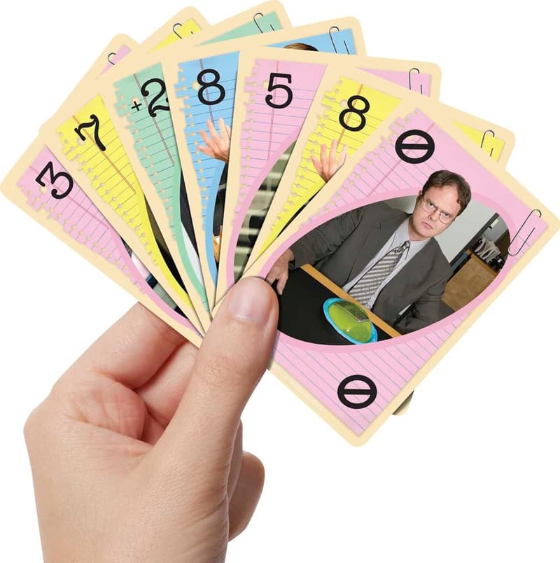 UNO The Office Card Game - 112 Cards for Family Game Night, Ages 7+