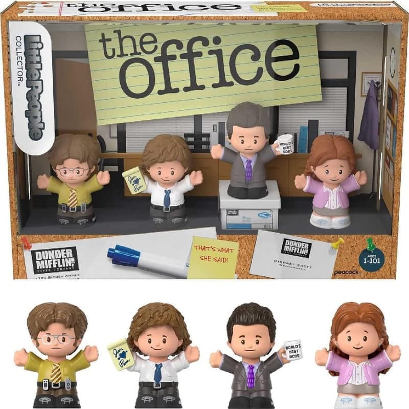 The Office Little People Collector Set - Special Edition, 4 Figures