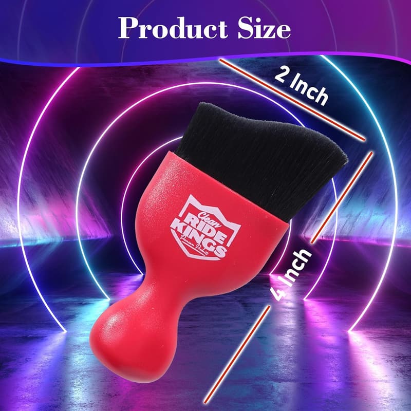 Auto Detailing Brush - Soft Hair Duster for Car Care