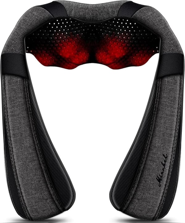 Shiatsu Neck & Back Massager with Heat for Pain Relief