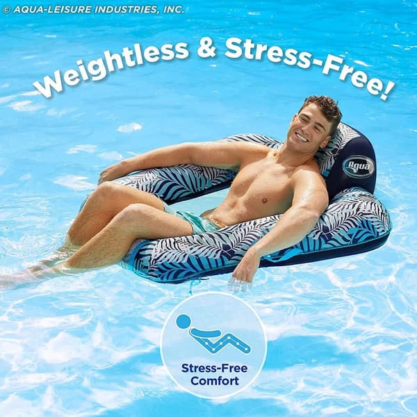 Aqua Zero Gravity Pool Float for Adults - Multiple Colors & Styles
