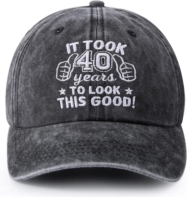 Vintage Adjustable Baseball Cap - Funny Birthday Gift for Men