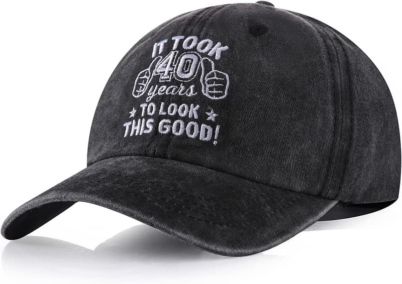 Vintage Adjustable Baseball Cap - Funny Birthday Gift for Men