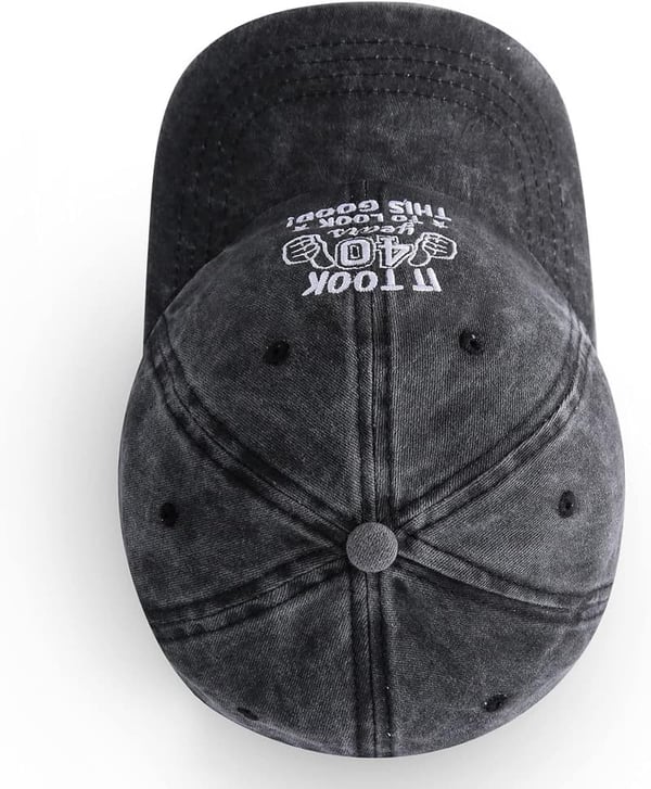 Vintage Adjustable Baseball Cap - Funny Birthday Gift for Men
