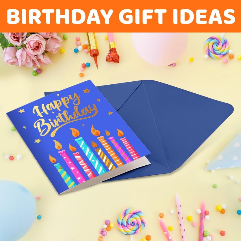 Kids' Birthday Gift Socks with Greeting Card - Ages 3-12