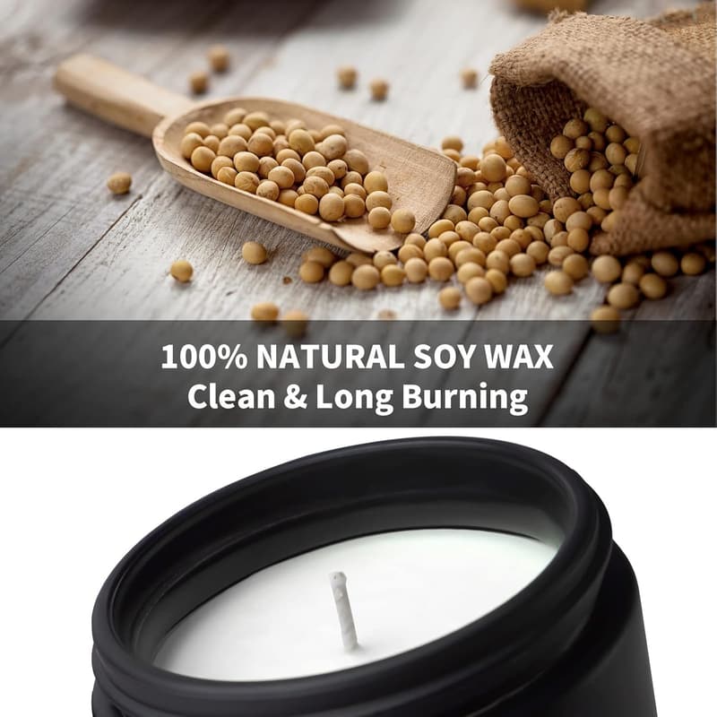 Sandalwood Scented Candle - Gifts for Men for Anniversary