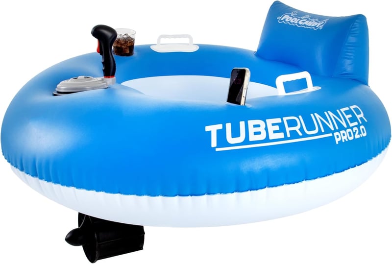 Motorized Inflatable Tube Runner for Fun Pool Days