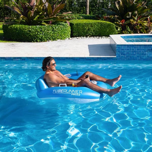 Motorized Inflatable Tube Runner for Fun Pool Days