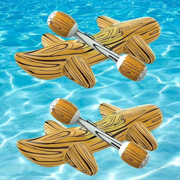 Kids' Inflatable Pool Rafts - 4-Piece Set for Family Fun