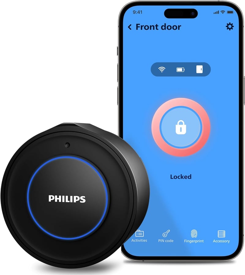 Philips Wi-Fi Smart Lock - Keyless Entry with Remote Control