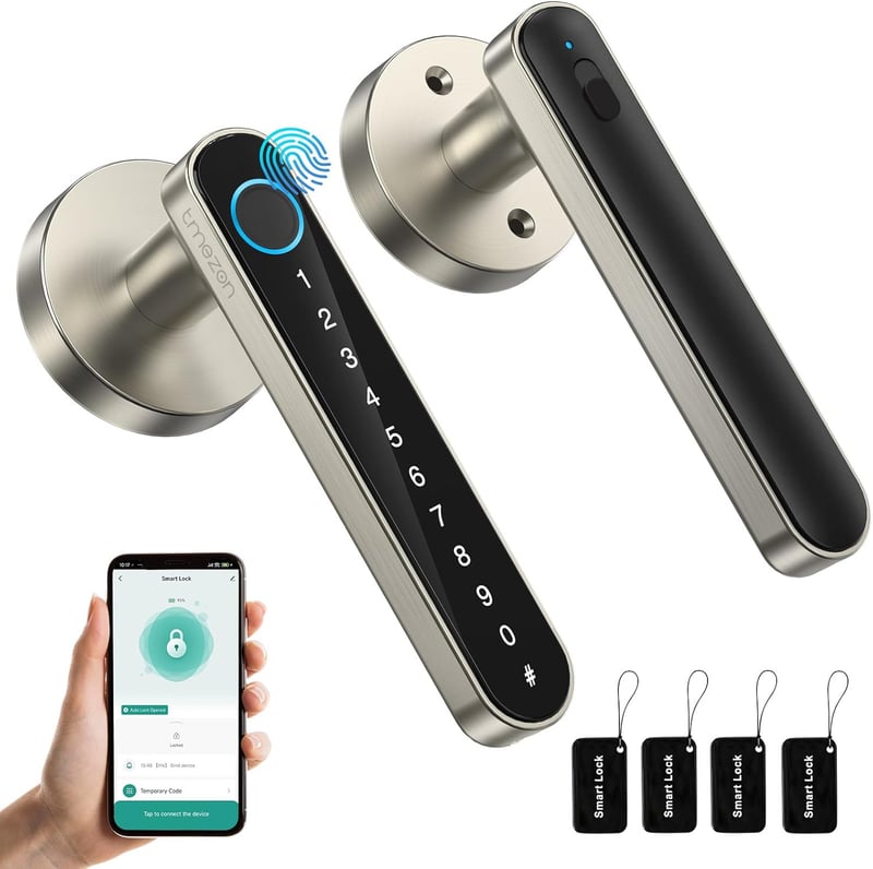 Smart Fingerprint Door Lock – Keyless Entry for Home & Office