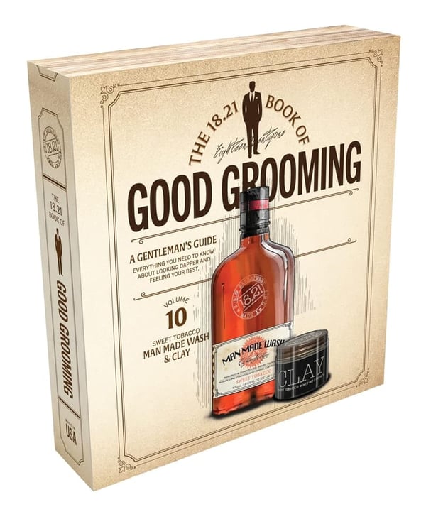 Men's Grooming Gift Set - Book of Good Grooming