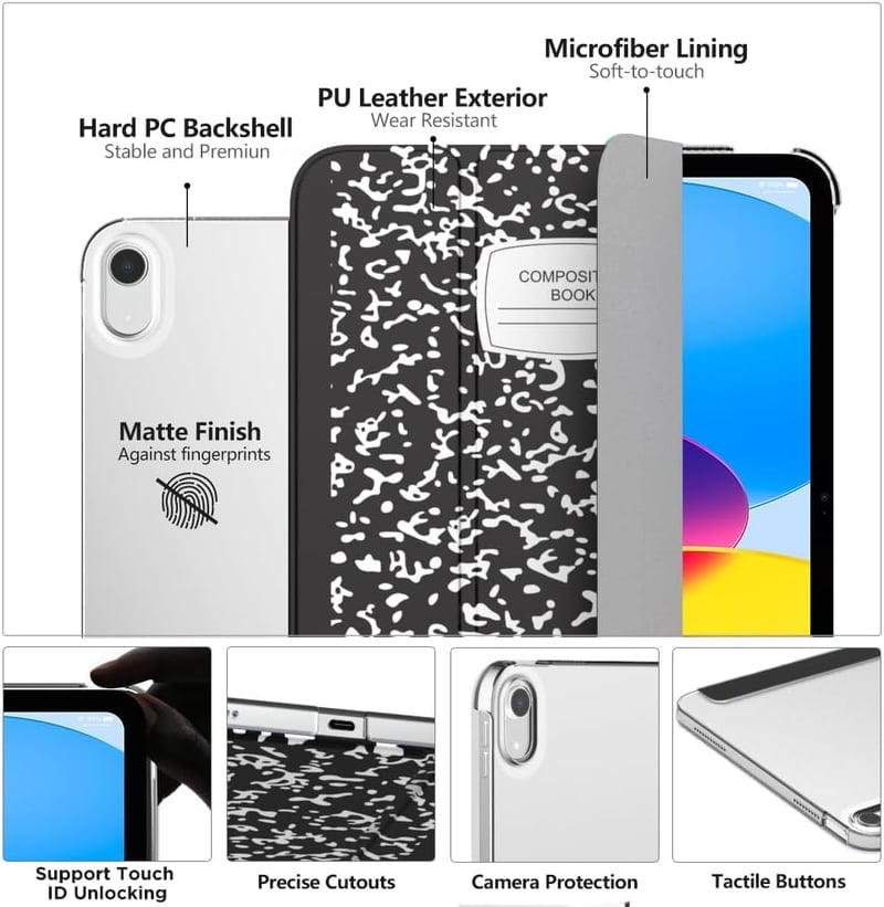 iPad Case with Smart Cover for 11