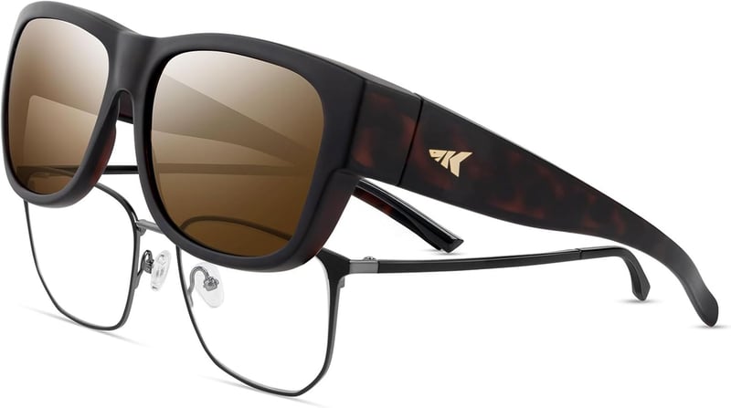 Polarized Wrap Around Sunglasses for Driving and Outdoor Activities