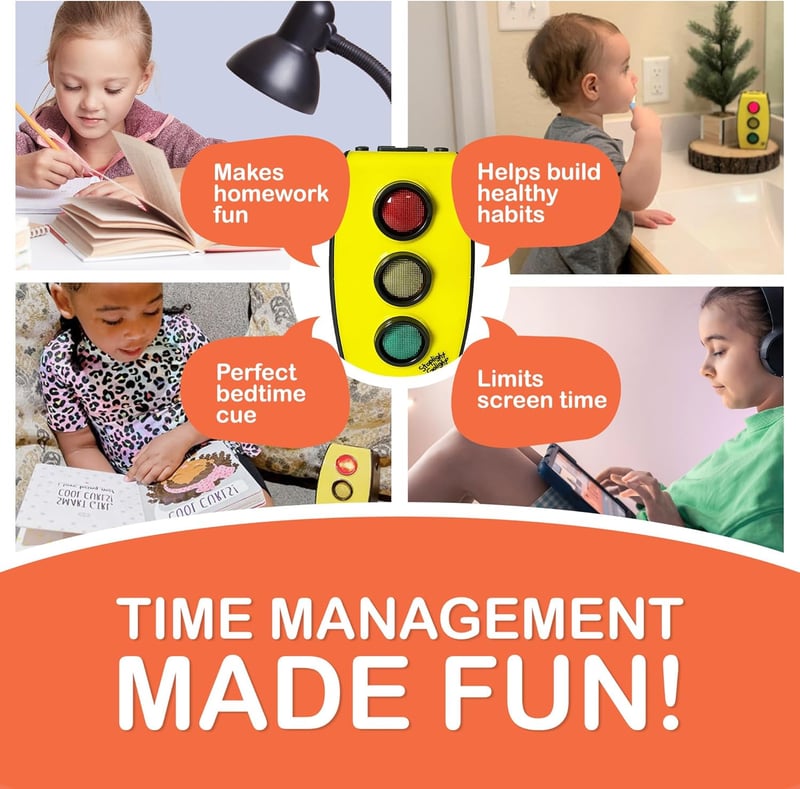 Kids' Traffic Light Timer for Bedtime & Potty Training