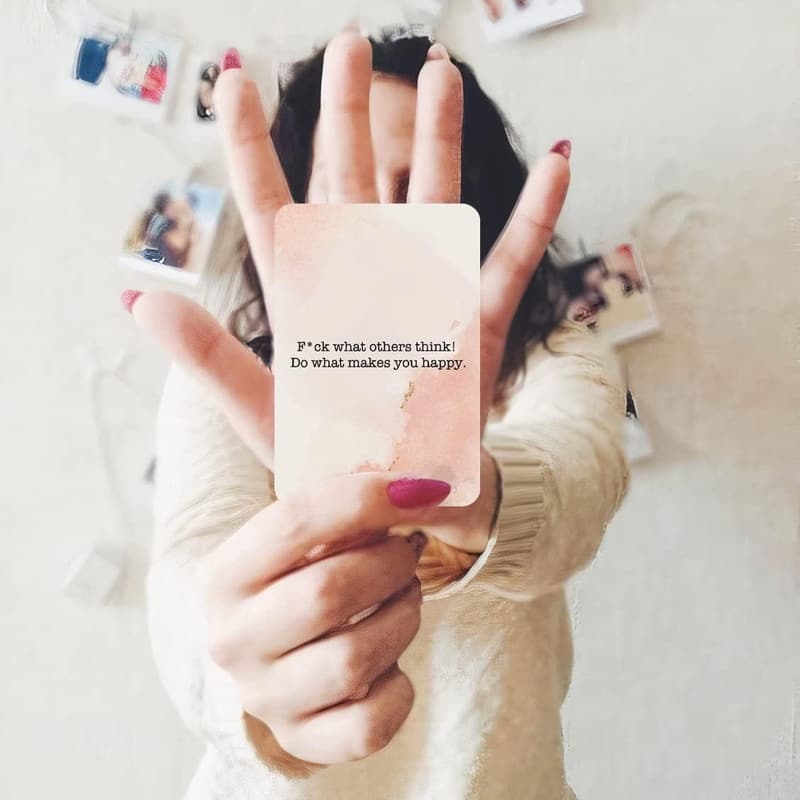 Daily Affirmation Cards for Women - Motivational Inspiration