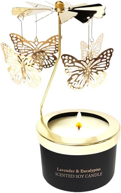 Birthday Scented Candle Gift for Women - 3.5oz Rotatable