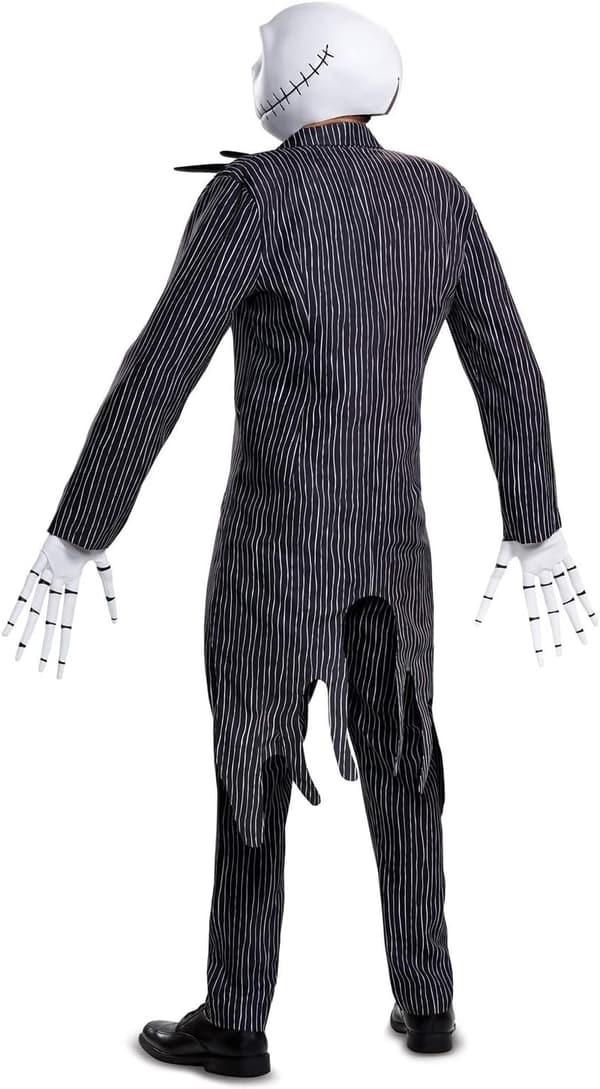 Jack Skellington Prestige Adult Costume for Halloween