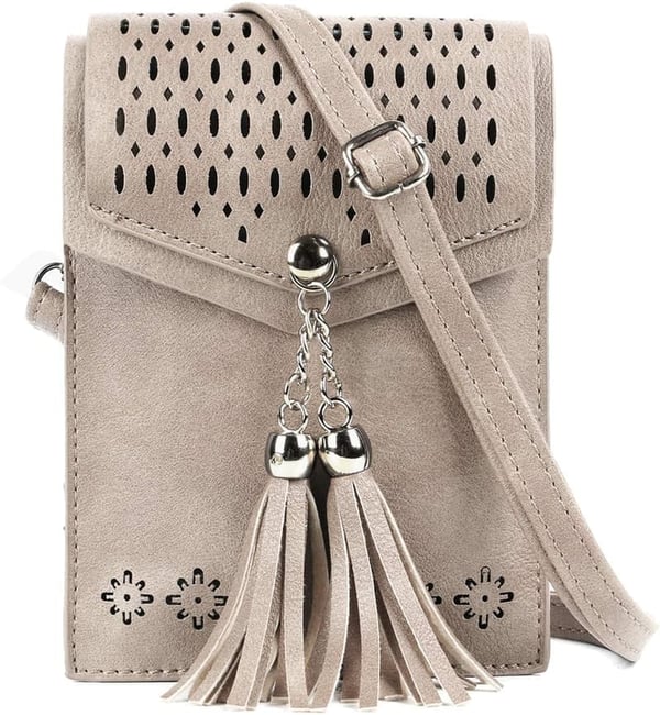 Teenage Girls' Tassel Crossbody Bag