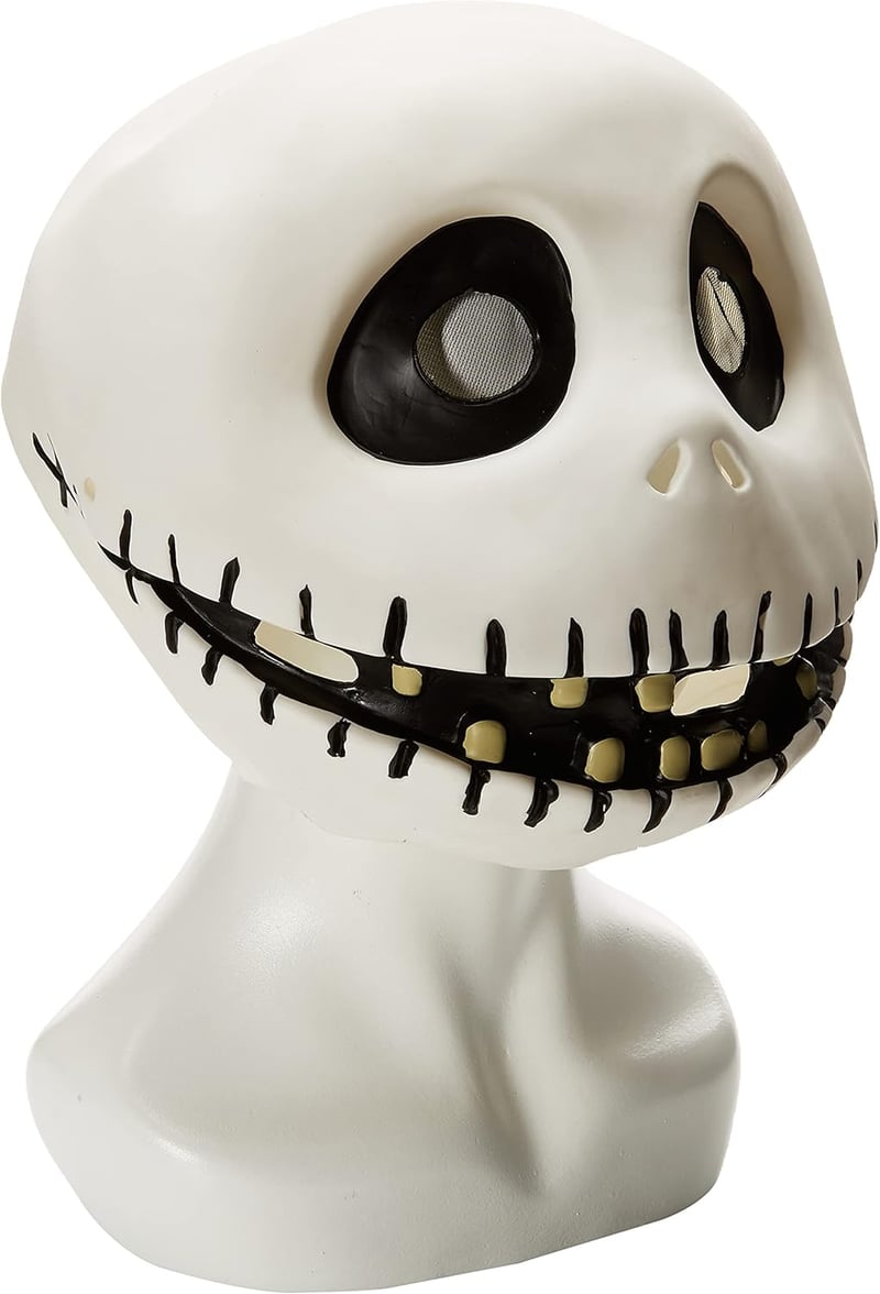 The Nightmare Before Christmas Jack Skellington Mask for Men