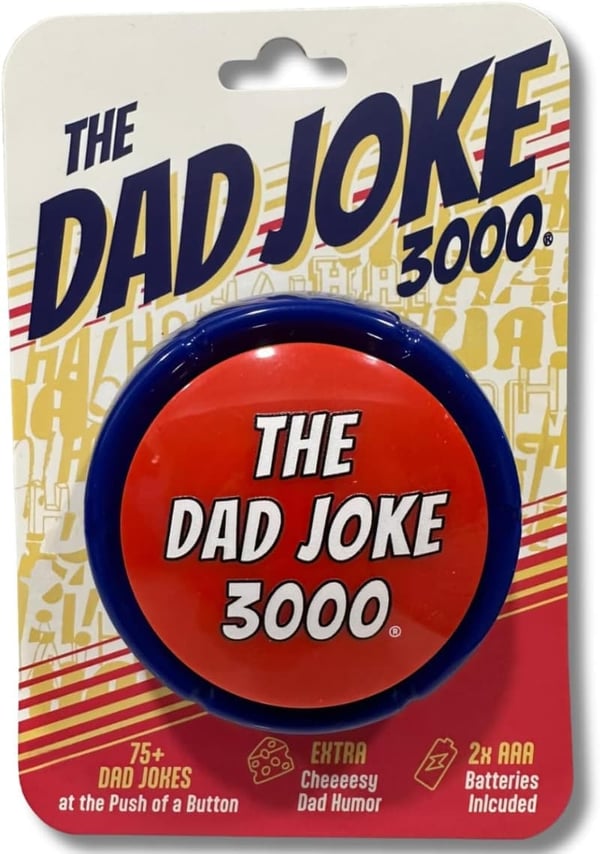 Funny Dad Joke Button - Perfect Birthday Gift for Dads