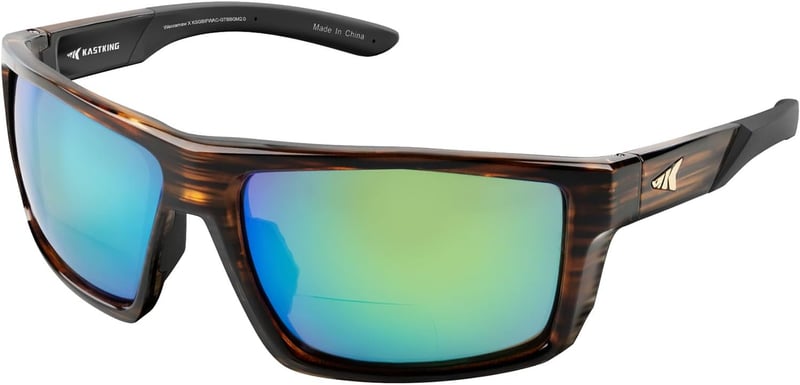 Polarized Bifocal Sport Sunglasses for Men, Wrap Around Design