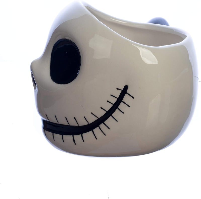 Jack Skellington Sculpted Ceramic Mug from The Nightmare Before Christmas