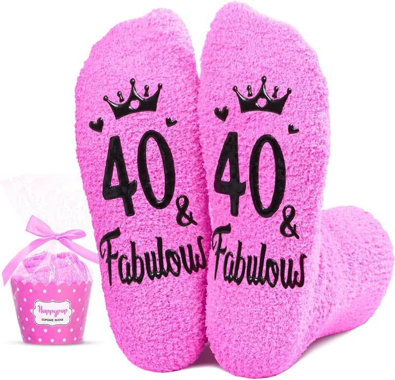 40th Birthday Novelty Socks for Women born in 1985