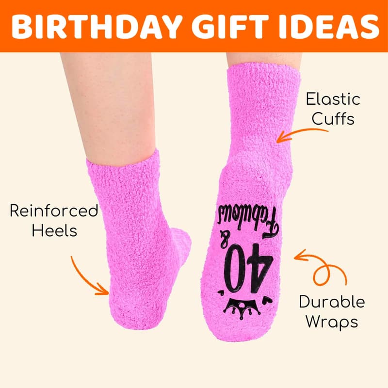 40th Birthday Novelty Socks for Women born in 1985