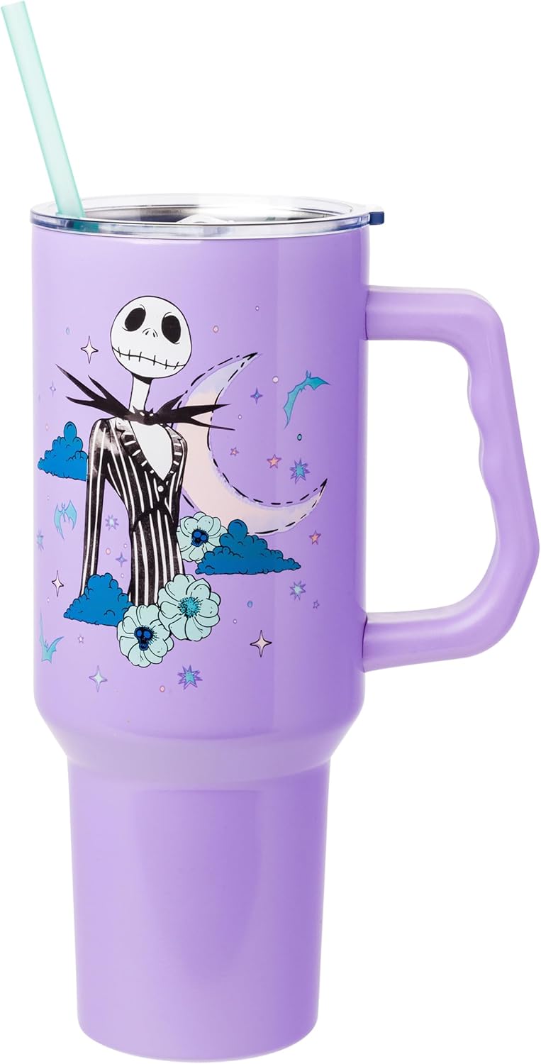 Tim Burton Jack Skellington Stainless Steel Tumbler, 40 oz