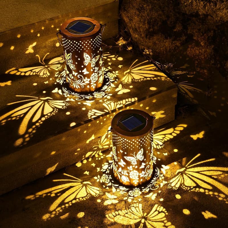 Butterfly Solar Lanterns – Waterproof Garden Decor for All