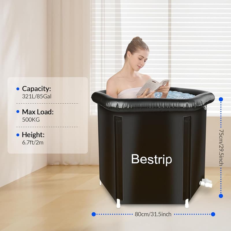 Heavy-Duty Cold Plunge Tub for Athlete Recovery
