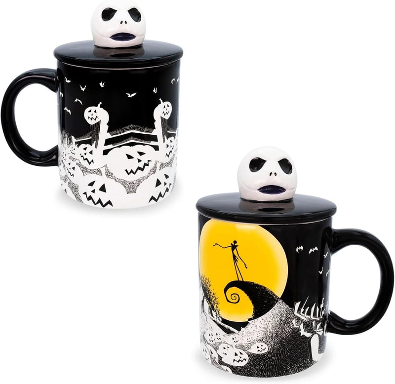Jack Skellington Spiral Hill 18-Ounce Ceramic Mug
