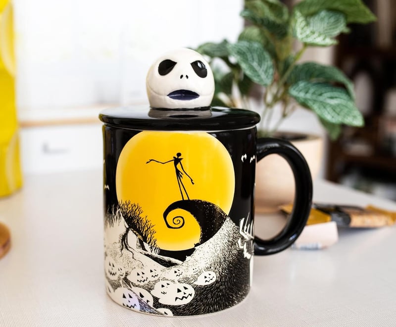 Jack Skellington Spiral Hill 18-Ounce Ceramic Mug
