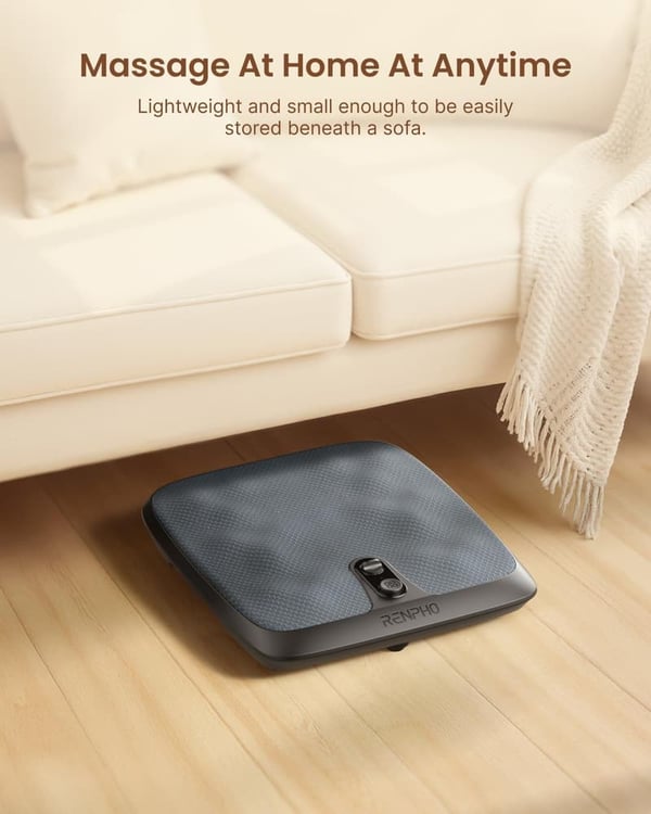 Shiatsu Heated Foot Massager for Neuropathy & Plantar Fasciitis