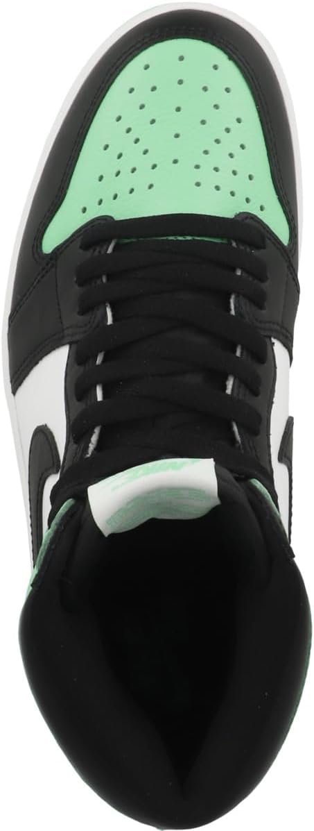 Nike Air Jordan 1 Retro High OG Men's Shoes - White/Black-Green