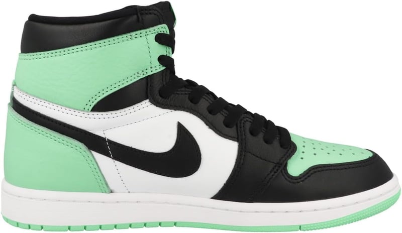 Nike Air Jordan 1 Retro High OG Men's Shoes - White/Black-Green