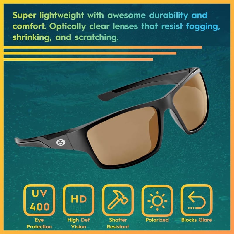 Flying Fisherman Sand Bank Polarized Sunglasses for Outdoor Sports