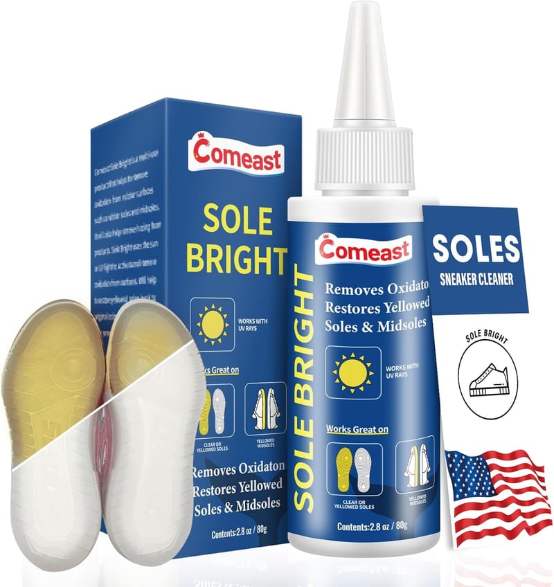 Sole Bright Sneaker Sole Cleaner & Whitener - 2.8oz