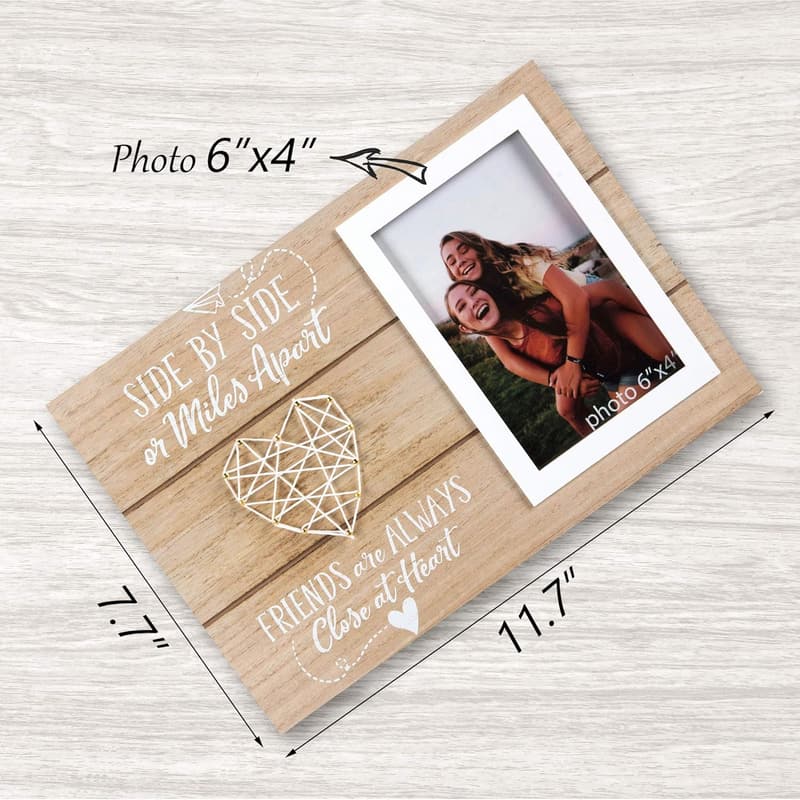 Long Distance Friendship Picture Frame Gift - 6x4 Inches