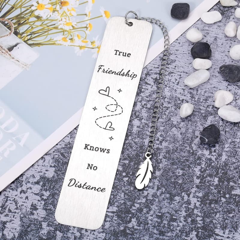 Long Distance Friendship Bookmark for Women & Teens